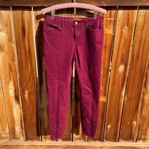 JEANS ~ Wax Jeans Burgundy Skinny (3/$15 Bundle)